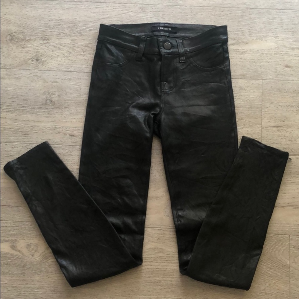 J Brand Leather Pants